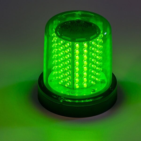 GIROLED 64 LEDS PARAFUSO 24V VERDE - Imagem 2