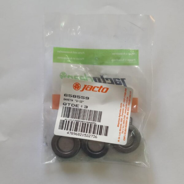 GAXETA LAVADORA JACTO 6200 6500 6800 7000 ORIGINAL 3 UNI - Imagem 5