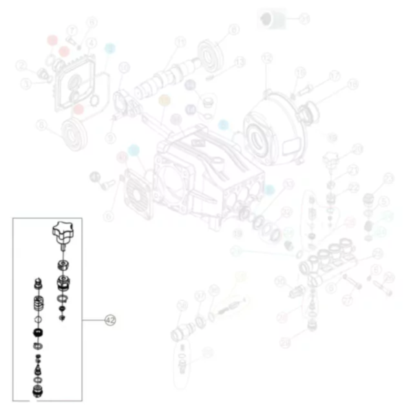 KIT VALVULA BYPASS CPL - L PROFI 2000 - Imagem 2