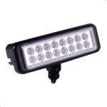 FAROL RETANGULAR 2W AMBAR 24V GIROLED - Imagem 2