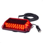 GIROLED CÚPULA IMÃ E PLUG 12V VERMELHO