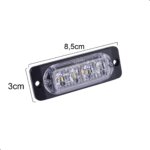 FAROL SMD 2W - 12V - VERMELHO - Imagem 3