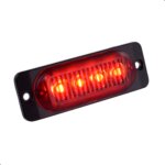 FAROL SMD 2W - 12V - VERMELHO