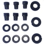 KIT GAXETA RETENTOR VALVULA JACTO 6500/6800/7000 ORIGINAL