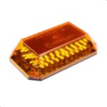 GIROLED CÚPULA PARAFUSO 12V - ÂMBAR