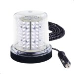 GIROLED 128 LEDS IMÃ E PLUG 12V BRANCO - Imagem 2
