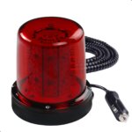 GIROLED 64 LEDS IMÃ E PLUG 12V VERMELHO