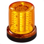 GIROLED 64 LEDS PARAFUSO 12V ÂMBAR - Imagem 2