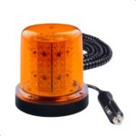 GIROLED 128 LEDS IMÃ/PLUG 24V ÂMBAR - Imagem 2