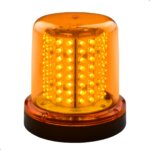 GIROLED 128 LEDS PARAFUSO - 24V - ÂMBAR