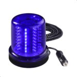 GIROLED 64 LEDS IMÃ/PLUG 24V AZUL