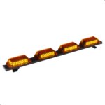 GIROLED 1,0MT 4 CÚPULA LATERAL 12V ÂMBAR - Imagem 2