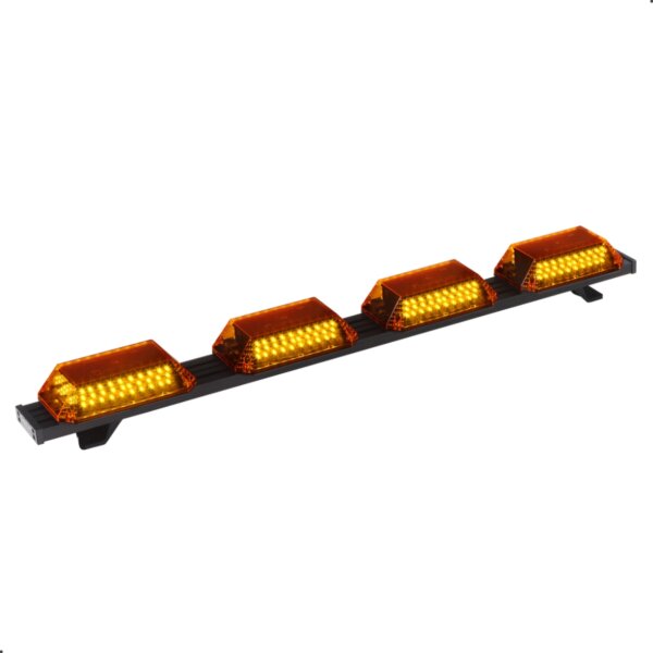 GIROLED 1,0MT 4 CÚPULA LATERAL 12V ÂMBAR - Imagem 2