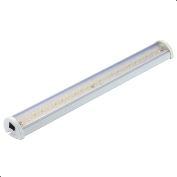 LUMINÁRIA 400MM BRANCA 12V COM CHAVE - Imagem 2