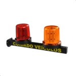 SINALIZADOR DE GARAGEM DUPLO REDONDO BIVOLT