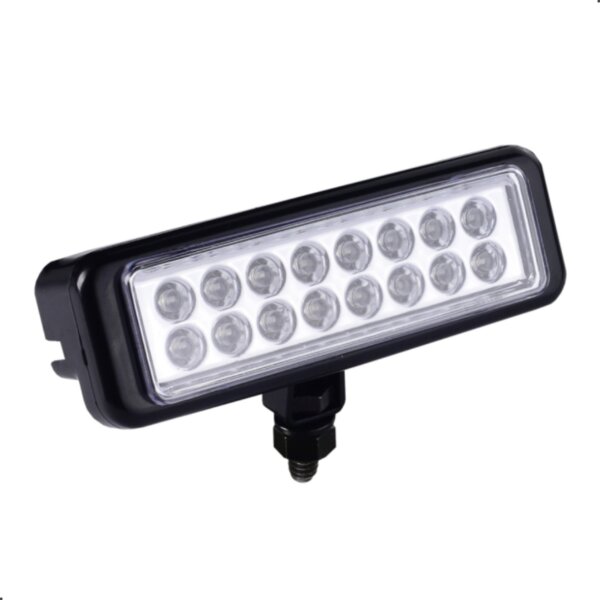 FAROL RETANGULAR 2W VERMELHO 12V GIROLED - Imagem 2