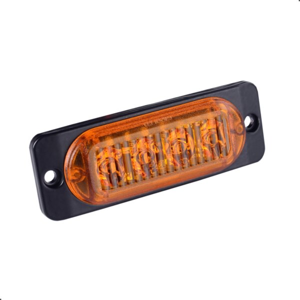 FAROL SMD - 2W - 12V - ÂMBAR - Imagem 2