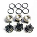 KIT VALVULA SUCCAO/PRESSAO C/ 6 BOMBA 5.5G25 - Imagem 2