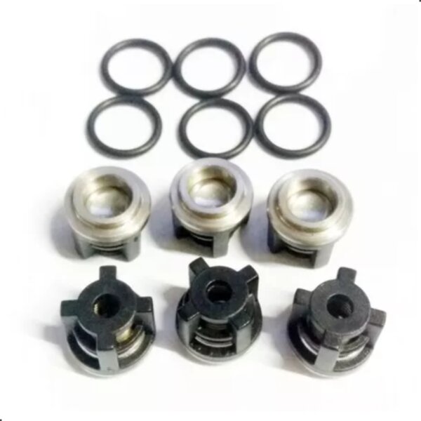 KIT VALVULA SUCCAO/PRESSAO C/ 6 BOMBA 5.5G25 - Imagem 2