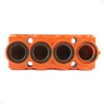 CABECOTE DA BOMBA JP.100 (PC.USINADA) - Imagem 3