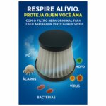 FILTRO HEPA ORIGINAL WAP PARA ASPIRADOR VERTICAL HIGH SPEED - Imagem 9