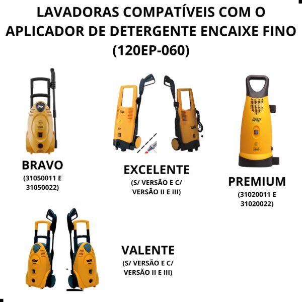 RESERVATORIO SHAMPOO ENCAIXE FINO "TODAS" HIDROLAVADORAS - Imagem 5