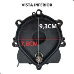 MOTOR 220V HIDROLAVADORA 70BAR LINHA DESERTOS POTENCIA 1,400W - Imagem 4