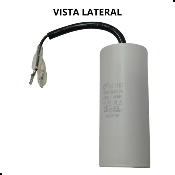 CAPACITOR 60uF 220V P/ LAVAJATO WAP 5100 - Imagem 3